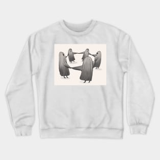 Ring around the rosy ghosts Crewneck Sweatshirt